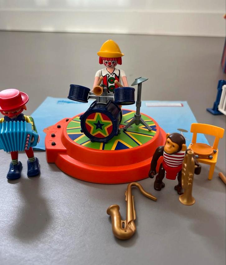 Playmobil Circus Clown Orkest 4231 - Met Geluid!, Kinderen en Baby's, Speelgoed | Playmobil, Gebruikt, Complete set, Ophalen