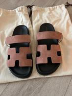 Hermes Chypre sandalen 37.5, Zo goed als nieuw, Roze, Sandalen of Muiltjes, Ophalen of Verzenden