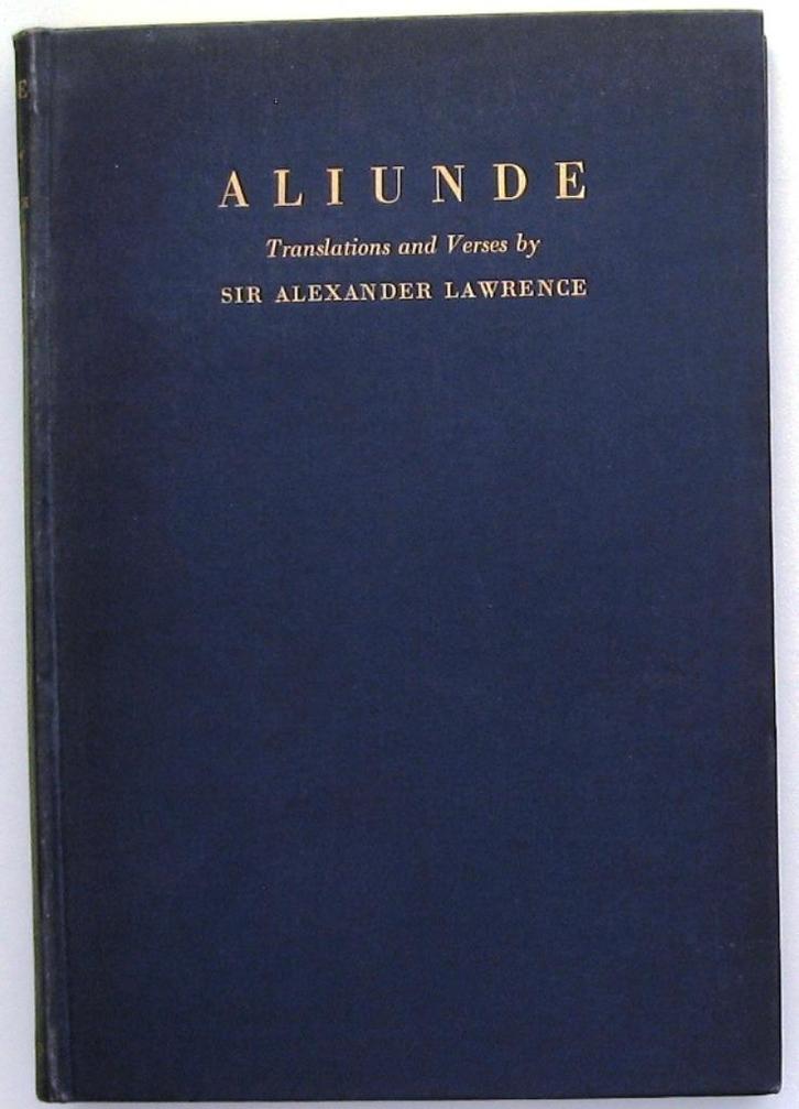 Aliunde 1938 Translations, Antiek en Kunst, Antiek | Boeken en Bijbels, Ophalen of Verzenden