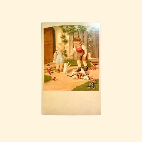 Kaart, Verzamelen, Ansichtkaarten | Dieren, Ongelopen, 1980 tot heden, Hond of Kat, Ophalen of Verzenden