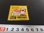 sticker CITIN tapijtreiniger in spuitbus, Ophalen, Zo goed als nieuw, Bedrijf of Vereniging