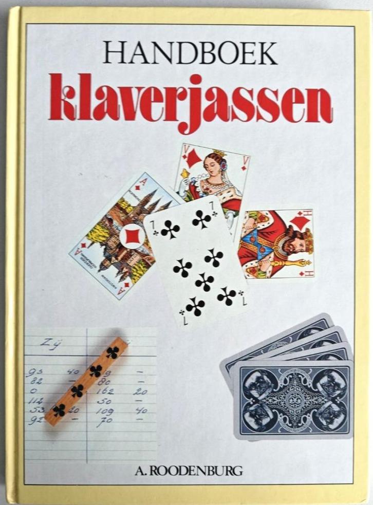 A. Roodenburg: Handboek Klaverjassen., Hobby en Vrije tijd, Gezelschapsspellen | Kaartspellen, Zo goed als nieuw, Ophalen of Verzenden