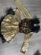 Carnaval vrouwelijke gouden clown outfit maat M, Ophalen of Verzenden, Zo goed als nieuw, Maat 38/40 (M), Carnaval