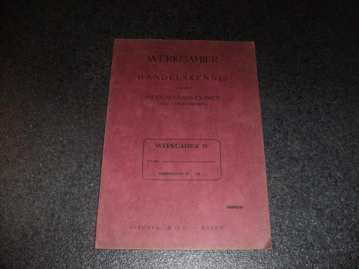 - N.O.I. Baarn	Werkcahier handelskennis, Boeken, Economie, Management en Marketing, Gelezen, Management, Ophalen of Verzenden