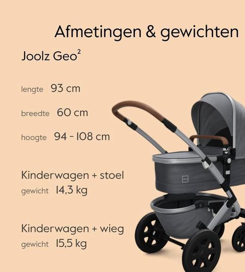Joolz Geo 2 kinderwagen incl accessoires, Kinderen en Baby's, Kinderwagens en Combinaties, Zo goed als nieuw, Overige merken, Ophalen