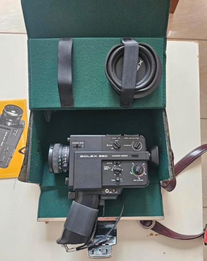 Bolex 680 Macro Zoom super 8 camera, Audio, Tv en Foto, Videocamera's Analoog, Camera, 8mm, Ophalen