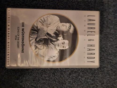 LAUREL & HARDY SONS OF THE DESSERT! Komedie Op VIDEO!, Cd's en Dvd's, VHS | Film, Zo goed als nieuw, Komedie, Alle leeftijden