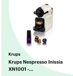 Krups Nespresso Inissia, Witgoed en Apparatuur, Koffiezetapparaten, Ophalen of Verzenden, Zo goed als nieuw, Espresso apparaat