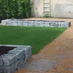 60 stuks Border blokken grijs 40x20x10, Tuin en Terras, Bielzen en Borders, Ophalen, Nieuw, Minder dan 100 cm, Minder dan 25 cm