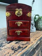 Chinees sieraden kastje kistje box chinese aziatische kastje, Verburgt Vintage, Ophalen of Verzenden, Schipluidenlaan 20 5035KJ Tilburg