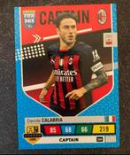 Panini Fifa365 2023    CAPTAIN    CALABRIA    AC MILAN, Ophalen of Verzenden, Zo goed als nieuw, Plaatje