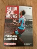 Programmaboekje Feyenoord - Fc Utrecht, Ophalen of Verzenden, Nieuw, Feyenoord, Boek of Tijdschrift
