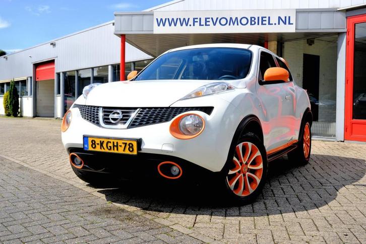 Nissan Juke 1.6 Acenta Navi|Clima|Cam|LMV, Auto's, Nissan, Bedrijf, Te koop, Juke, ABS, Achteruitrijcamera, Airbags, Airconditioning