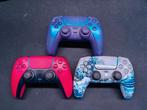 3 PS5 Controllers met Hall Effect Upgrade - Geen Stickdrift!, Ophalen of Verzenden, Gebruikt, Met 3 controllers of meer, Original