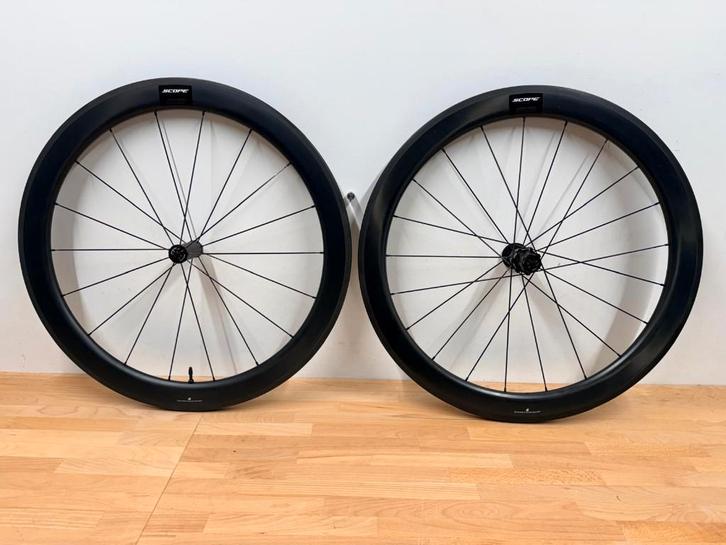 scope s5 wielset velgrem carbon, Fietsen en Brommers, Fietsonderdelen, Gebruikt, Racefiets, Wiel, Ophalen of Verzenden