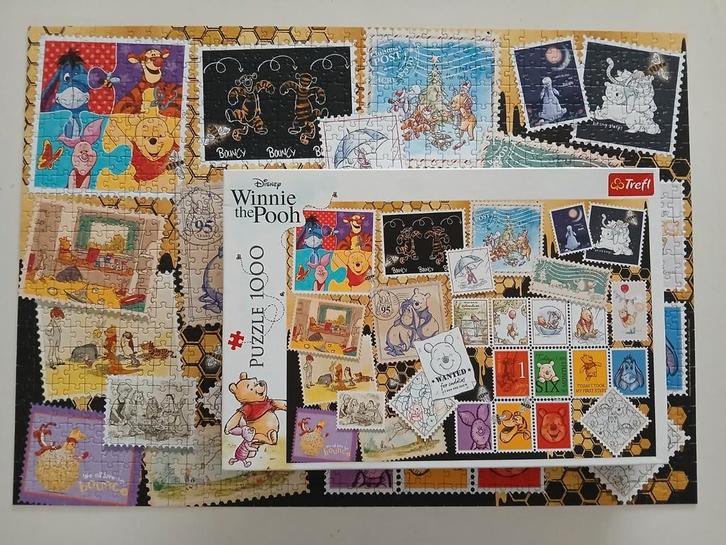 Disney Winnie the Pooh puzzel 1000 stukjes, Hobby en Vrije tijd, Denksport en Puzzels, 500 t/m 1500 stukjes, Ophalen of Verzenden