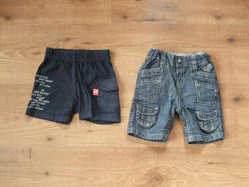 2x korte broek Baby Wear, Baby Club 74, Kinderen en Baby's, Babykleding | Maat 74, Gebruikt, Jongetje, Broekje, Ophalen of Verzenden