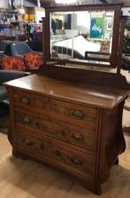 Vintage Dressoir/kaptafel verstelbare spiegel, Ophalen, Onbekend, Onbekend, Onbekend
