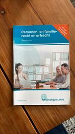 Theorieboek Personen- en familierecht en erfrecht, Boeken, Ophalen of Verzenden, Zo goed als nieuw, Overige niveaus, Nederlands