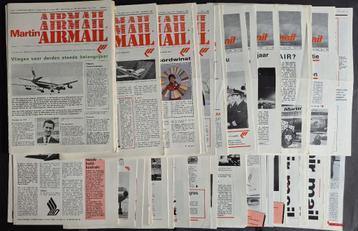60x Martin Airmail van 1971 t/m 1988 (N217)  beschikbaar voor biedingen