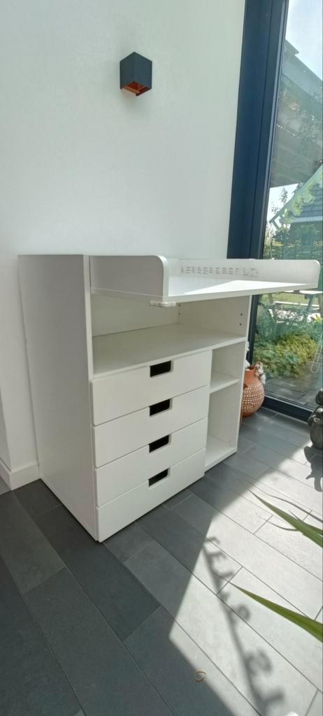 Stuva commode IKEA, wit, Kinderen en Baby's, Kinderkamer | Commodes en Kasten, Zo goed als nieuw, Commode, 90 tot 105 cm, 75 tot 100 cm