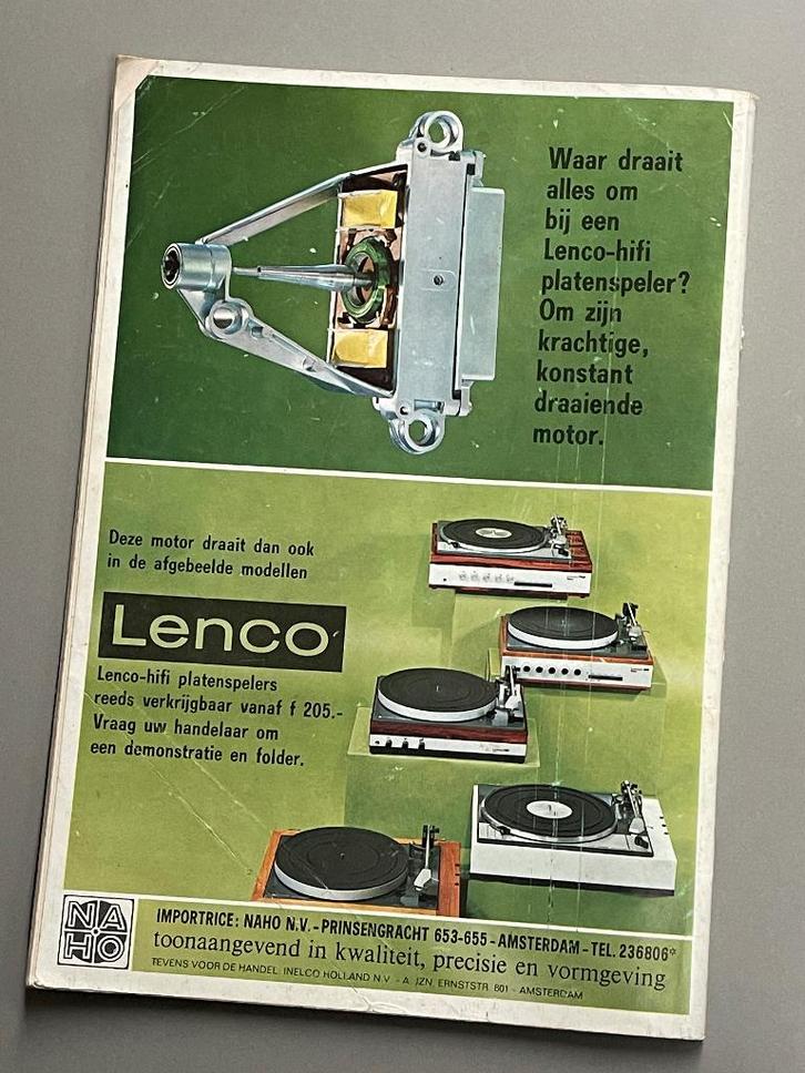 Radio Bulletin Rai Fiarex nummer uit 12-16 oktober 1970, Antiek en Kunst, Antiek | Tv's en Audio, Ophalen of Verzenden