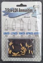 AFV Club 1:35 AF35084 7.5cm L/24 Ammunition, Ophalen of Verzenden, Nieuw, 1:35 tot 1:50, Diorama
