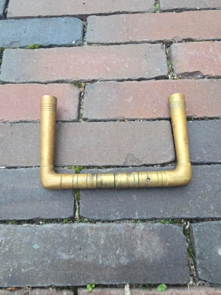 Hoogwaardige historische messing deurklinken begin 1900 €35, Antiek en Kunst, Antiek | Gereedschap en Instrumenten, Ophalen of Verzenden