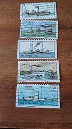 USA, 1989, Steamboats, Ophalen of Verzenden, Gestempeld, Overige thema's