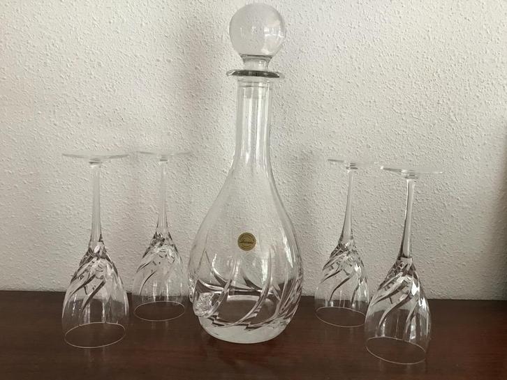 Wedgwood kristallen karaf Toscane., Antiek en Kunst, Antiek | Glas en Kristal, Ophalen of Verzenden