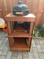 33cm Kamado met trolley + grillaccessoires, Tuin en Terras, Buitenkeukens, Ophalen, Gebruikt, Houtskool
