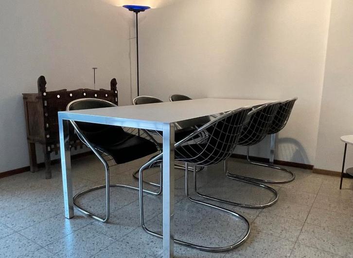 MDF Italia eettafel Lim 220 x 90 cm keramiek, Huis en Inrichting, Tafels | Eettafels, Zo goed als nieuw, 50 tot 100 cm, Vijf personen of meer