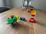 LEGO Duplo vliegtuig, Kinderen en Baby's, Speelgoed | Duplo en Lego, Ophalen of Verzenden, Zo goed als nieuw, Duplo