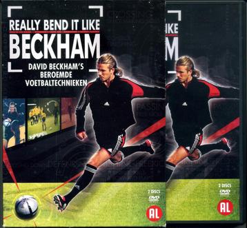 David Beckham's beroemde voetbaltechnieken 2 dvd’s 2004 ZGAN beschikbaar voor biedingen