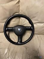 Bmw E30 mtech 2 stuur zwart lederen sportstuur e34 E32 mtech, Auto-onderdelen, Besturing, Ophalen, Gebruikt, BMW