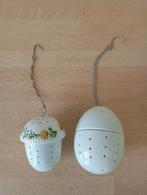 2 X thee-ei porselein, Huis en Inrichting, Overige typen, Ophalen of Verzenden, Zo goed als nieuw, Overige stijlen