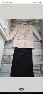 Set 3x gedragen wolmix blazer en rok, spit 1x gedragen, Ophalen of Verzenden, Zo goed als nieuw, Overige typen