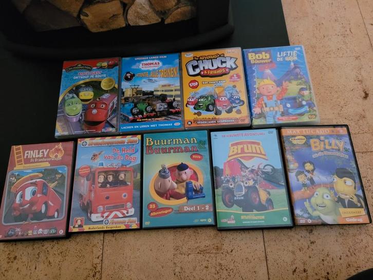 Kinder DVD Collectie - Chuggington, Thomas, Bob de Bouwer, Cd's en Dvd's, Dvd's | Kinderen en Jeugd, Gebruikt, Film, Avontuur