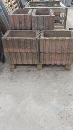 Stapelbare bloembakken beton 60x40cm, Beton, Gebruikt, Rechthoekig, 30 tot 60 cm