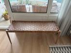 EDDERUP Tuinbank & Stoelen Set - Zo Goed Als Nieuw, Twee, Bruin, Ophalen of Verzenden, Zo goed als nieuw