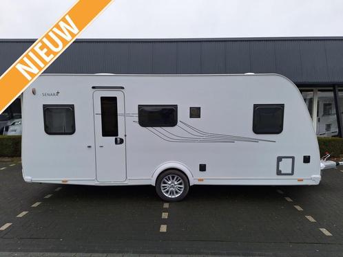 Tabbert Senara 490 TD TABBERT PREMIUM WEKEN, Caravans en Kamperen, Caravans, tot en met 4, 1250 - 1500 kg, Rondzit, Tabbert, Vast bed