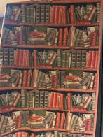 Mooi Wandkleed/Tafelkleed Boekenprint 140x200cm, Antiek en Kunst, Ophalen of Verzenden