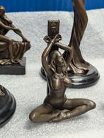 Bronzen beelden  - naakte. Erotische , yoga, Ophalen of Verzenden, Zo goed als nieuw, Mens