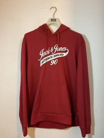 Rode Jack & Jones hoodie beschikbaar voor biedingen