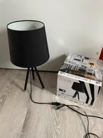 Led Tafellamp 25x49cm zwart/industrieel, Verzenden, Zo goed als nieuw, Industrieel, Minder dan 50 cm