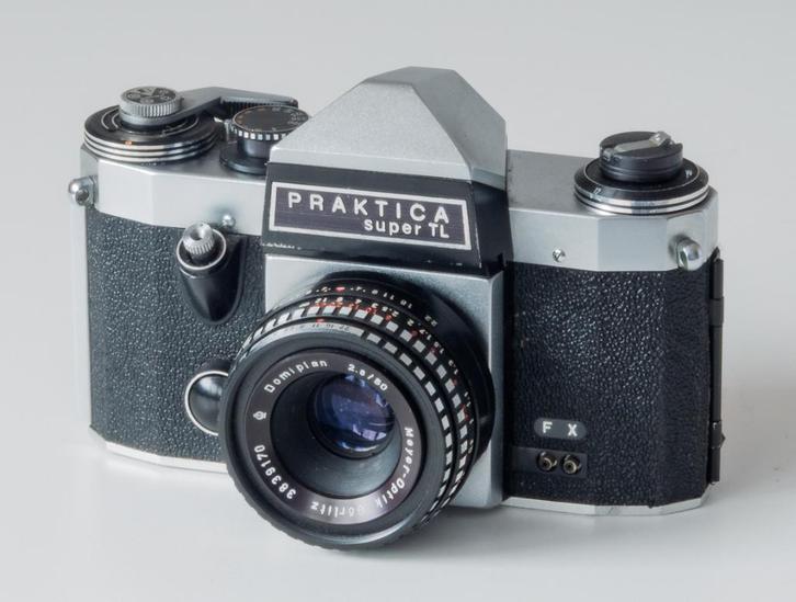 PRAKTICA SUPER, Audio, Tv en Foto, Fotocamera's Analoog, Gebruikt, Spiegelreflex, Overige Merken, Ophalen of Verzenden