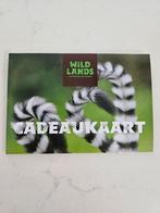 Kadokaart wildlands van 150 euro, Tickets en Kaartjes, Recreatie | Dierentuinen