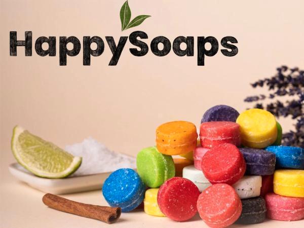 HappySoaps 25% kortingsvoucher, Tickets en Kaartjes, Kortingen en Cadeaubonnen, Drie personen of meer, Kortingsbon