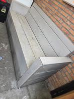 Prachtige grote steigerhouten tuinbank!, Ophalen, Zo goed als nieuw, Hout