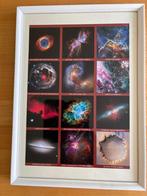 Ruimtebeelden met telescoop en fractals, Minder dan 50 cm, Ophalen of Verzenden, Zo goed als nieuw, Schilderij